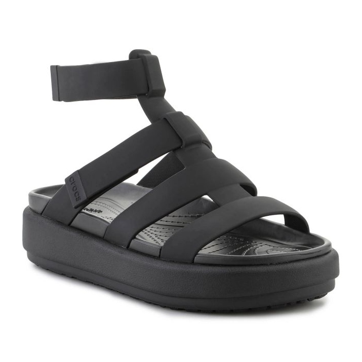 Crocs Brooklyn luxe sandály Gladiator 209557-060 černá