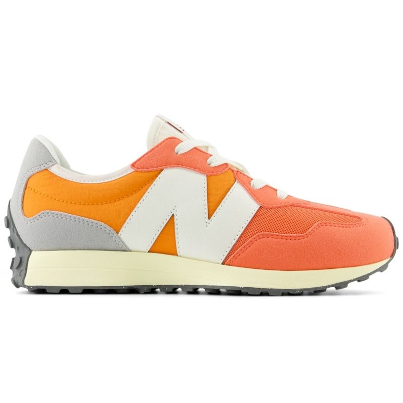 Boty New Balance GS327RF oranžový Boty New Balance GS327RF oranžový