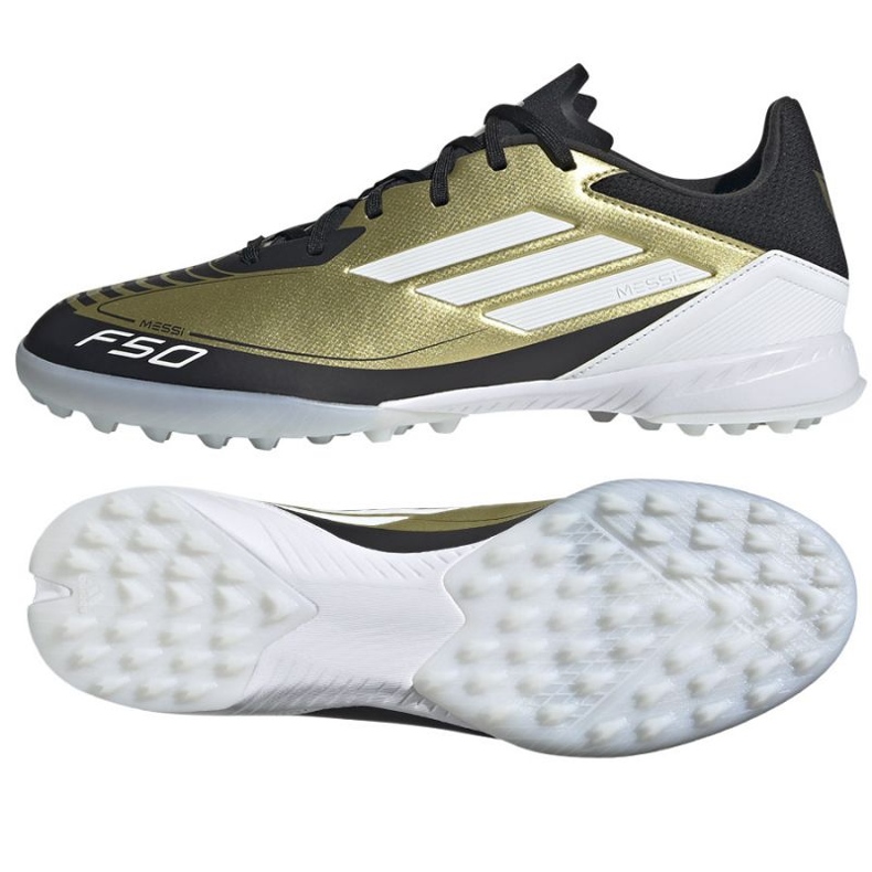Boty Adidas F50 League Messi Tf IG9282 zlatý
