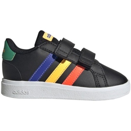 Boty Adidas Grand Court Lifestyle Hook and Loop HP8918 černý