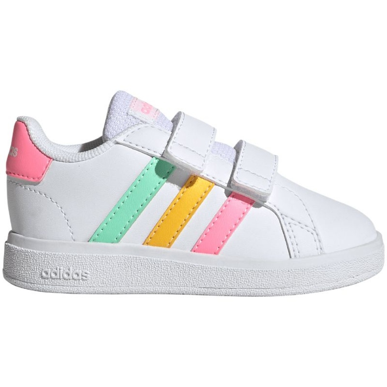 Boty Adidas Grand Court Lifestyle Hook and Loop HP8917 bílý Boty Adidas Grand Court Lifestyle Hook and Loop HP8917 bílý