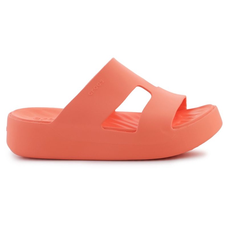 Žabky Crocs Getaway Platform H-Strap 209409-84F oranžový Žabky Crocs Getaway Platform H-Strap 209409-84F oranžový