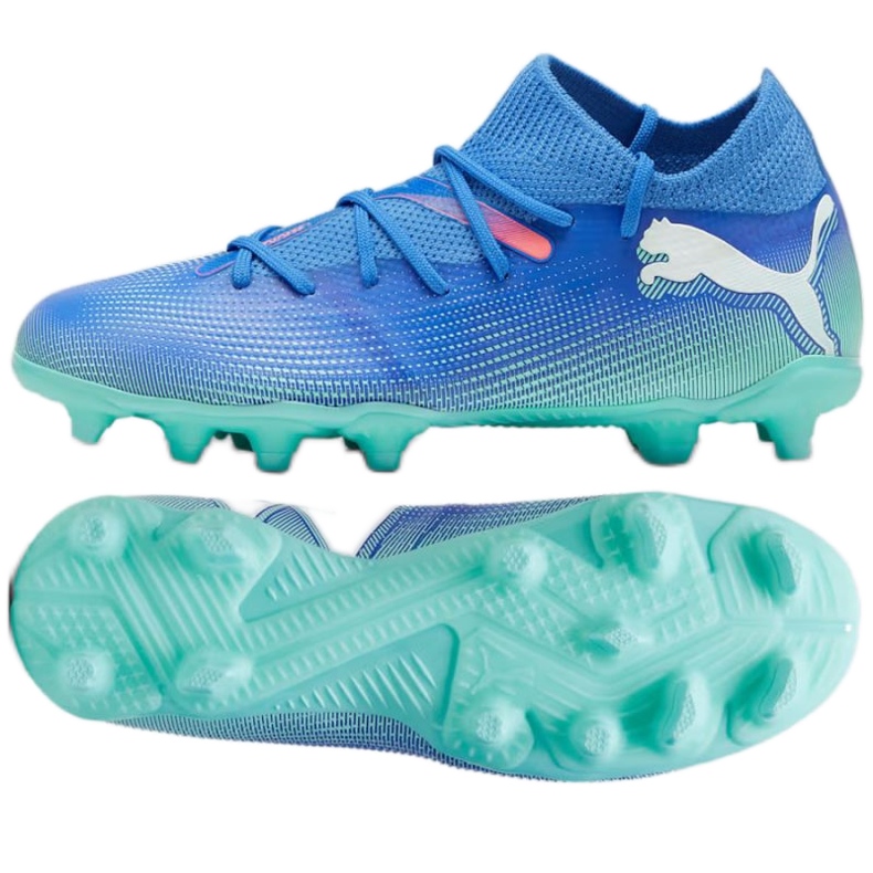 Boty Puma Future 7 Match FG/AG 107945 01 modrý Boty Puma Future 7 Match FG/AG 107945 01 modrý