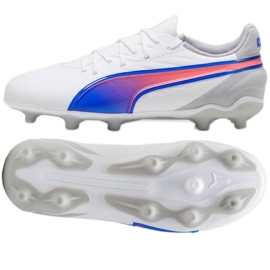 Boty Puma King Match FG/AG 108048 02 bílý
