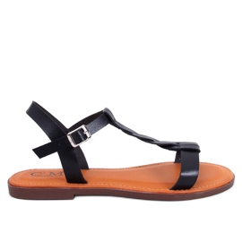 Dámské sandály Pourta Black černý