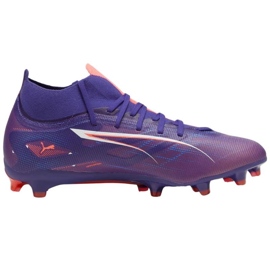 Kopačky Puma Ultra 5 Match+ FG/AG 107686 01 fialový
