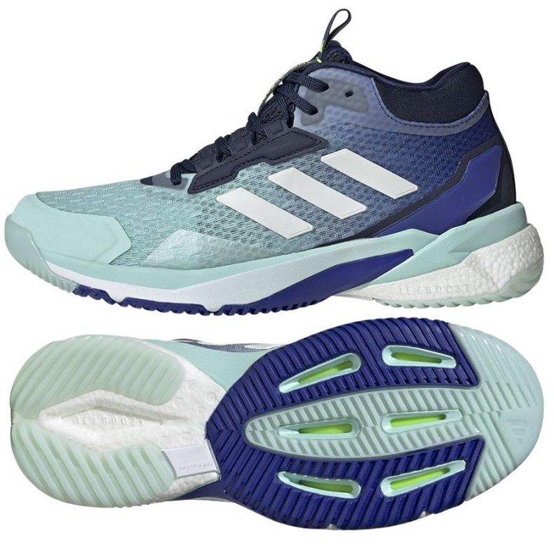 Boty Adidas Crazyflight 5 Mid IF9257 modrý