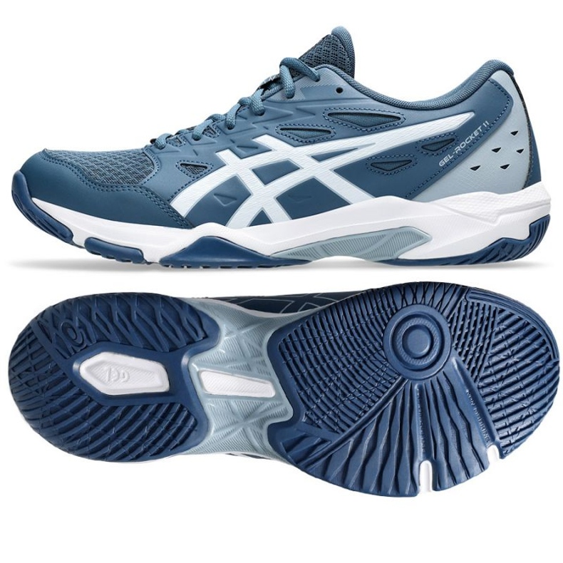 Boty Asics GEL-ROCKET 11 1071A091-404 modrý