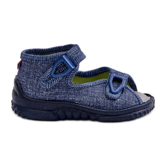 Lemigo Dětské sandály Nel 310-06 Gokids Navy blue modrý