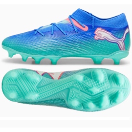 Boty Puma Future 7 Pro+ FG/AG 108087 01 modrý