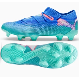 Boty Puma Future 7 Ultimate Low FG/AG 107919 01 modrý