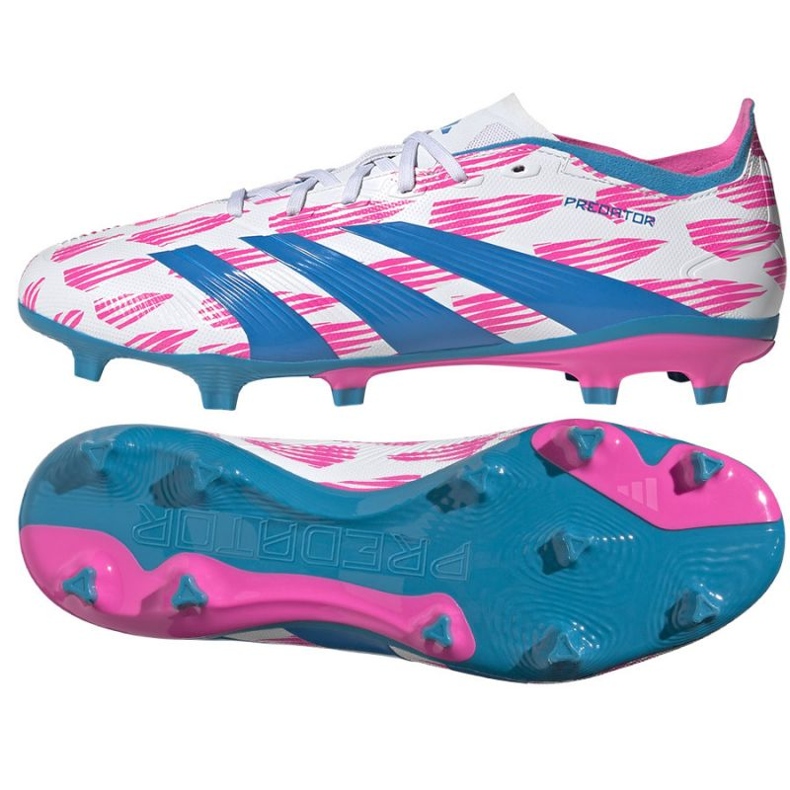 Boty Adidas Predator League Fg IG6262 bílý