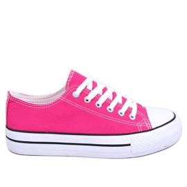 Klasické dámské tenisky Fargis Fuchsia růžový Klasické dámské tenisky Fargis Fuchsia růžový
