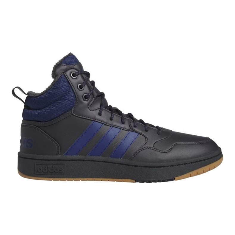 Boty Adidas Hoops 3.0 Mid Wtr IF2635 modrý