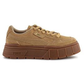 Semišové boty Puma Mayze Stack 383983 03 hnědý