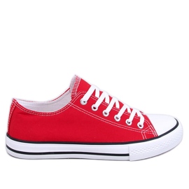 Klasické dámské tenisky Basic Red červený
