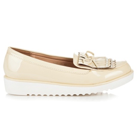 Žluté lakované boty VICES žluť