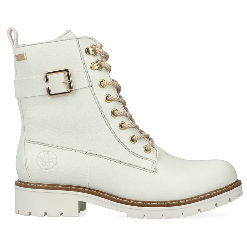 Nepromokavé dámské bílé pracovní boty Rieker Y9126-80 bílý Nepromokavé dámské bílé pracovní boty Rieker Y9126-80 bílý