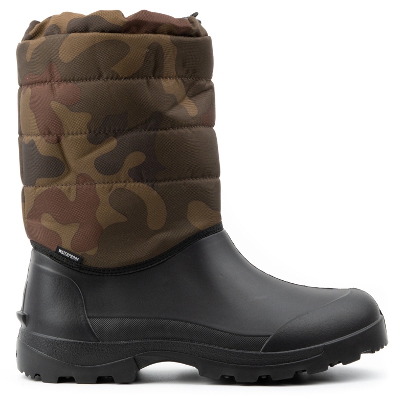 Fagum-Stomil Boty, pěnová obuv, zateplené holínky, vysoké Trewor černá