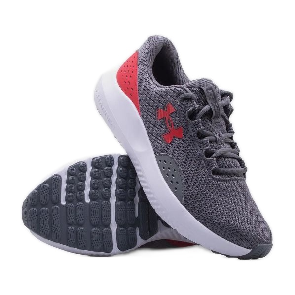 Boty Under Armour Surge 4 3027000-107 šedá
