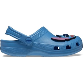 Crocs Stitch Classic Clog Kids Disney dřeváky 209464-4TB modrý Crocs Stitch Classic Clog Kids Disney dřeváky 209464-4TB modrý