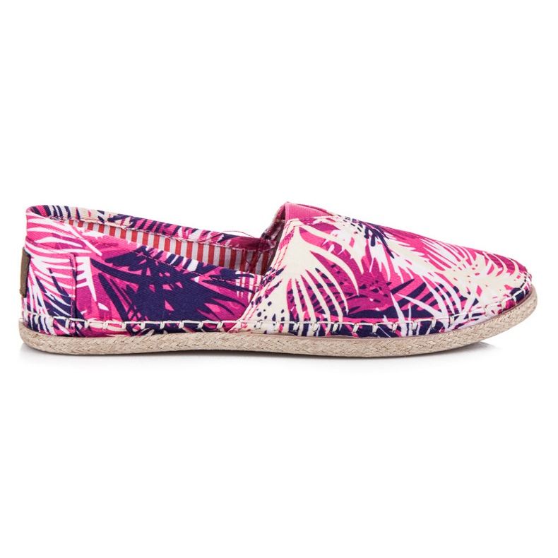 Mckeylor Barevné espadrilky růžový