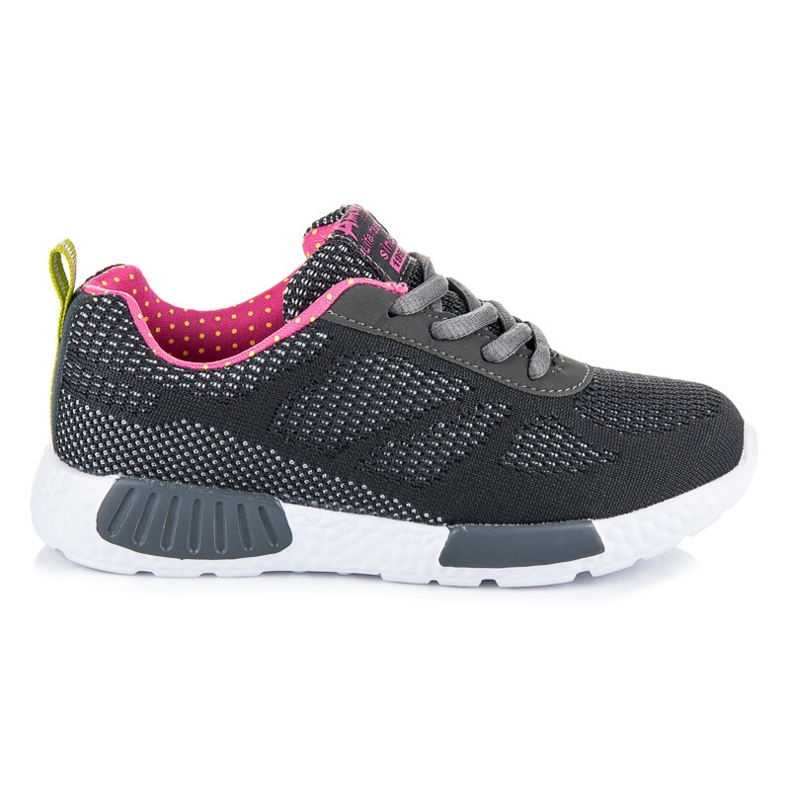 American Club Sportovní dětská obuv šedá