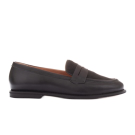 Marco Shoes Mokasíny Lorenzo Pony černý