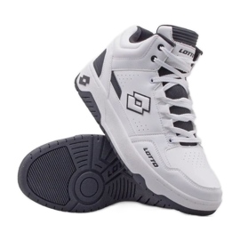 Lotto Pivoot Mid boty 2400110U-1011 bílý