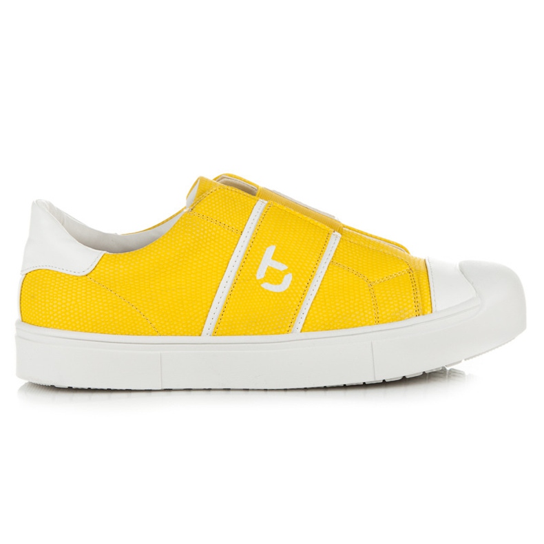 Betler Hadí Tenisky Na Platformě žlutá