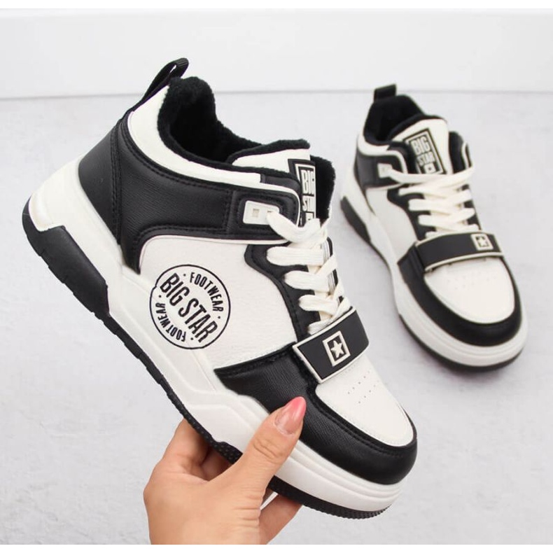 Sportovní zateplená obuv Big Star INT2031 bílý