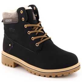 Dámské černé kozačky Potocki 97301 černý