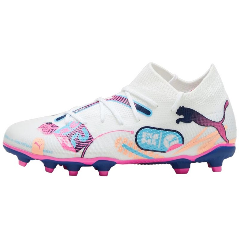 Kopačky Puma Future 7 Match Vol. Up FG/AG 108076 01 bílý