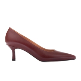 Marco Shoes Klasické vysoké podpatky červený