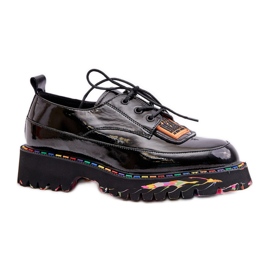 Šněrovací dámská obuv Artiker 55C0499 Černá černý