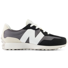 Sportovní boty New Balance GS327FG černá Sportovní boty New Balance GS327FG černá