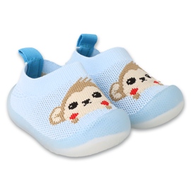 Dětské boty Befado 002P070 elastické modré spodky modrý