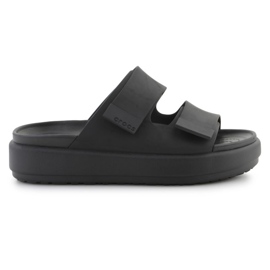 Crocs Brooklyn Luxe Sandal W 209586-060 žabky černý