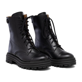 Dámské černé kožené brašny Butdam WOR1 černá Dámské černé kožené brašny Butdam WOR1 černá