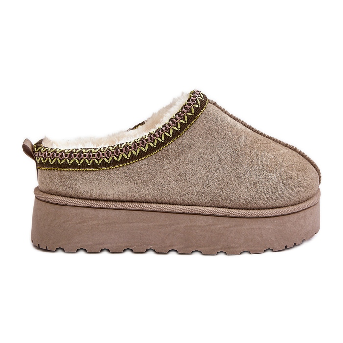 Dámské sněhule na platformě zateplené kožíškem, zelená, Remenia Dámské sněhule na platformě zateplené kožíškem, zelená, Remenia