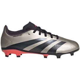 Kopačky Adidas Predator League Fg IF6354 stříbrný