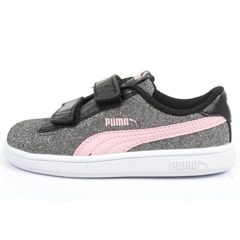 Boty Puma Smash v2 367380 30 šedá Boty Puma Smash v2 367380 30 šedá