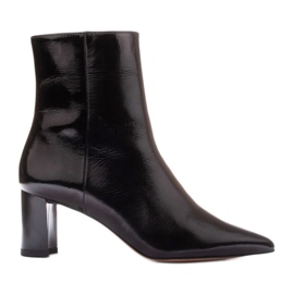 Marco Shoes Rosiiny kotníkové boty černý