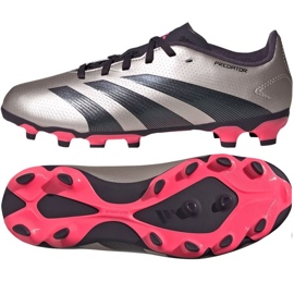 Kopačky Adidas Predator League Mg IF6410 stříbro