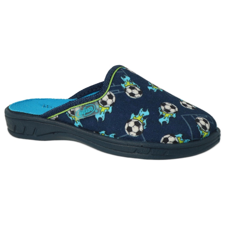 Befado Colorful Boys Stippers 707x421 Navy Blue modrý