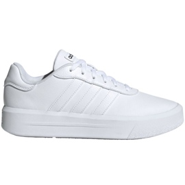 Boty Adidas Court Platform GV9000 bílý