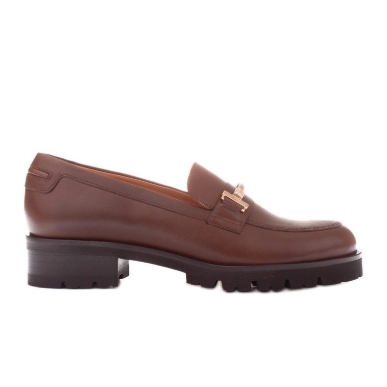 Marco Shoes mokasíny Coruna hnědý