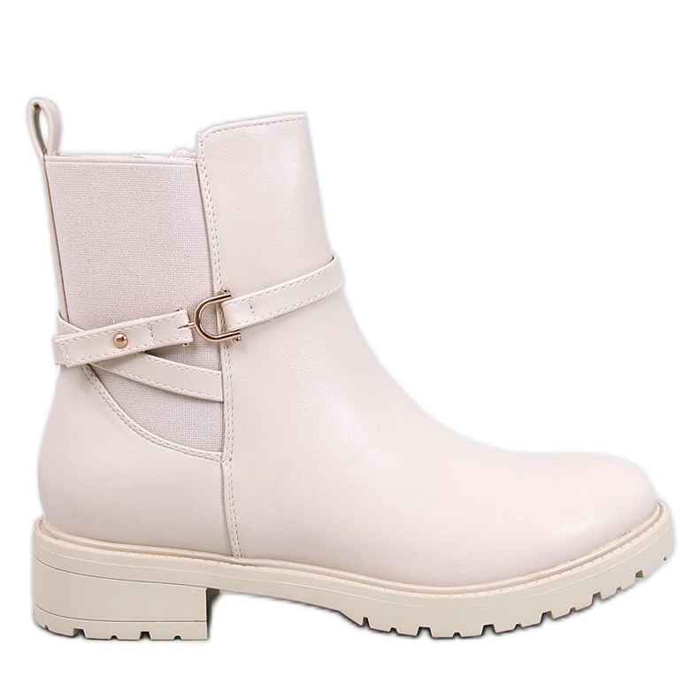 Klasické dámské Chelsea boots Royle Beige béžový