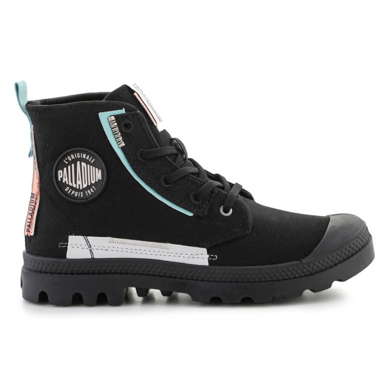 Boty Palladium Pampa Underlayer 99183-008-M Černé černá