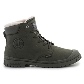 Palladium SP20 Cuff Leather Waterproof Wl U 79067-325-M Olive Noční boty zelený